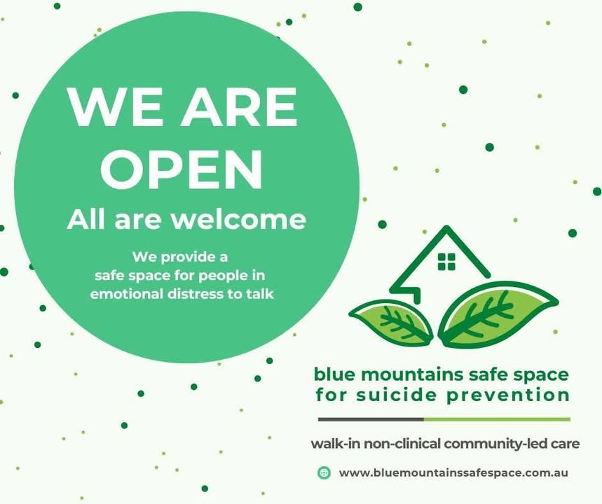 Blue Mountains Safe Space for Suicide Prevention