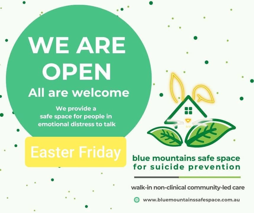 Blue Mountains Safe Space for Suicide Prevention
