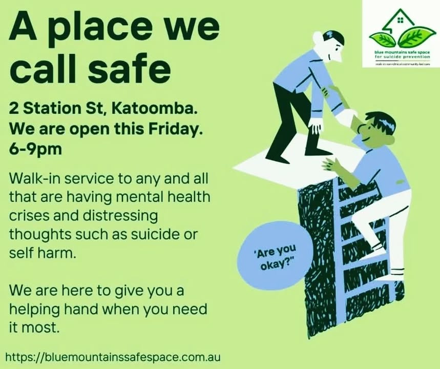 Blue Mountains Safe Space for Suicide Prevention